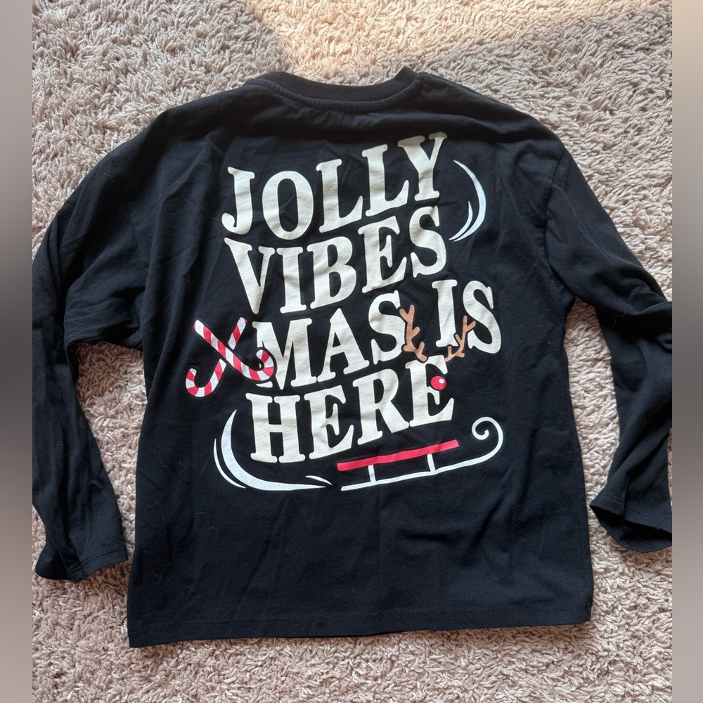 Boys Zara size 8-9 Christmas long sleeve